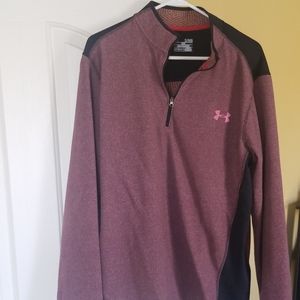 Under Armour mens 1/4 zip cold gear pullover XL